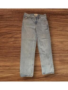 Abercrombie & Fitch Curve Love 90s Straight Mid-Rise Jeans Women's size 30
